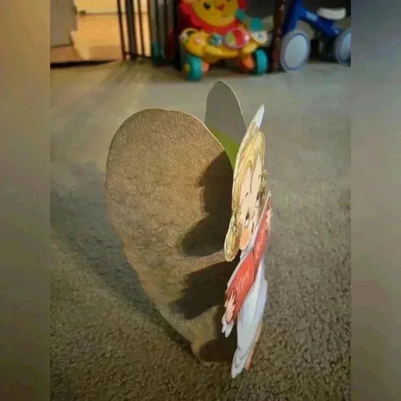 Angel Vintage Christmas Card - Picture 2 of 5